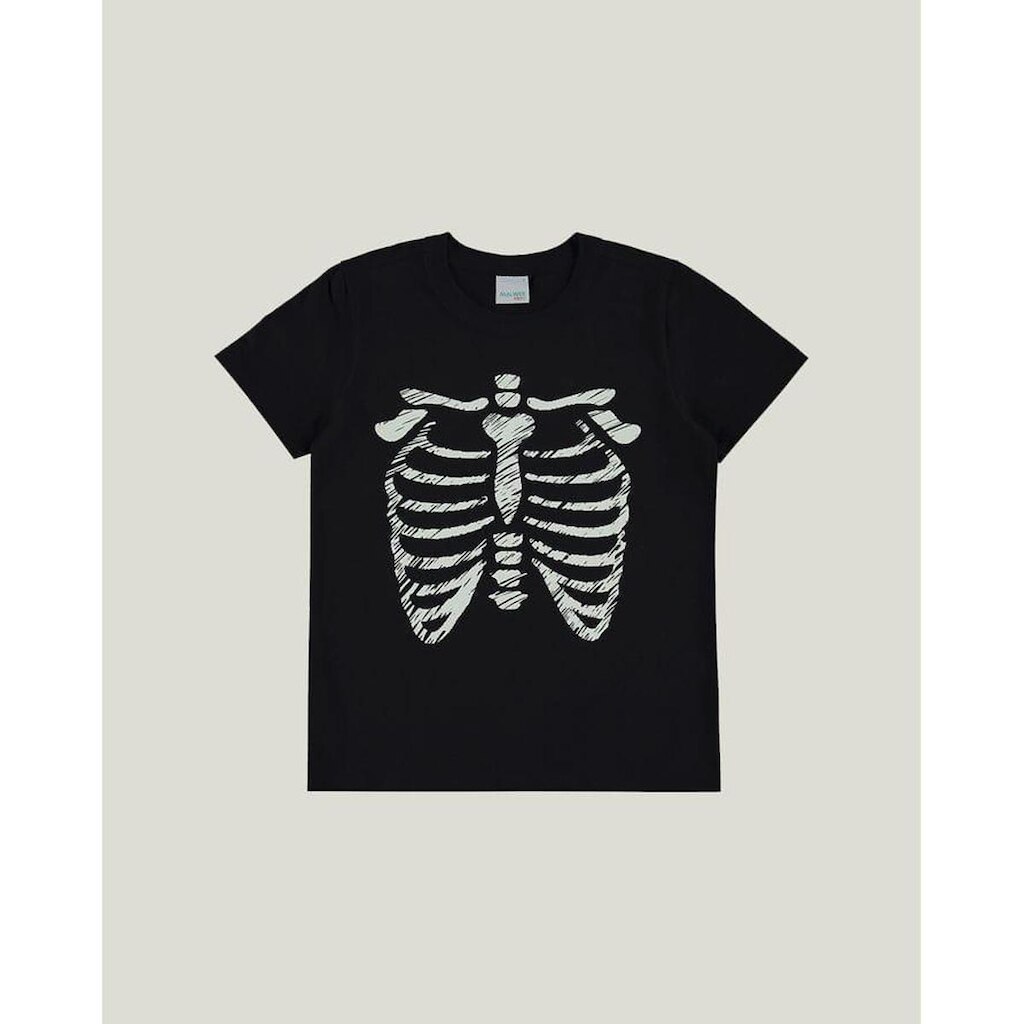 Camiseta Infantil Unissex Halloween Meia Malhaa MALWEE KIDS
