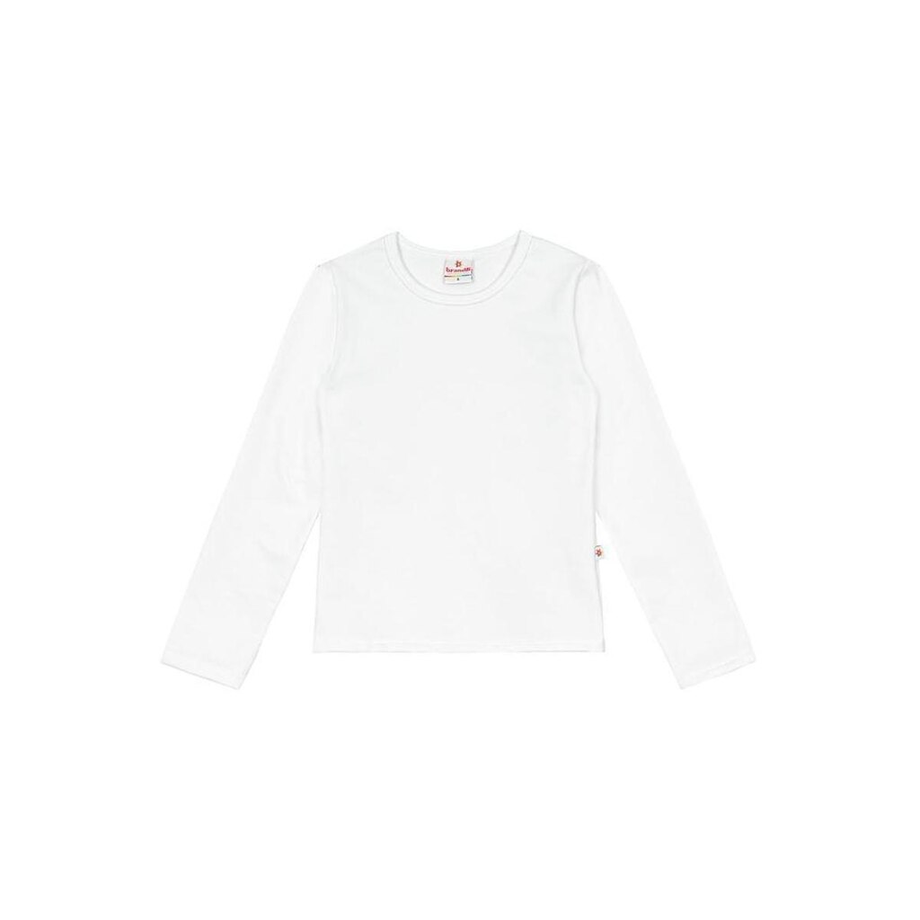 Camiseta infantil unissex térmica pesado Brandili Branco