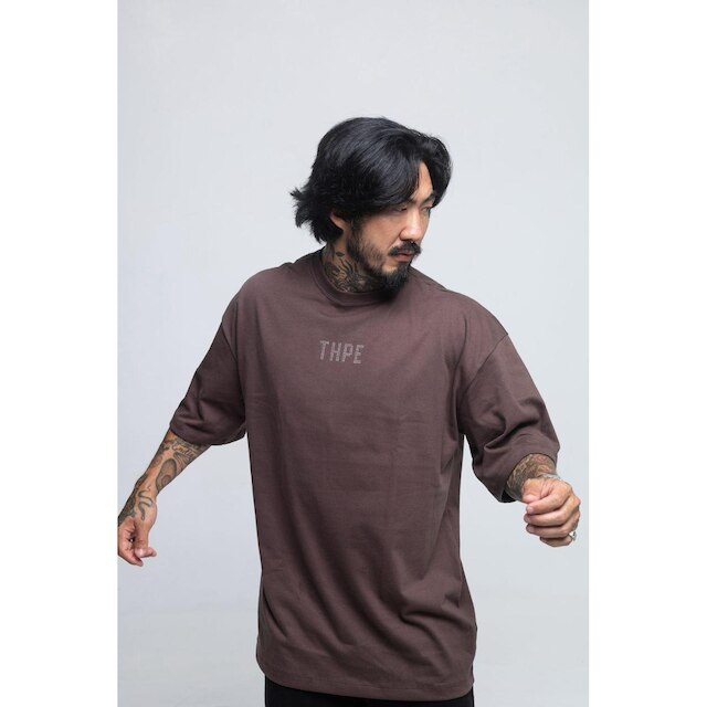 Camiseta Isso Oversized Thpe