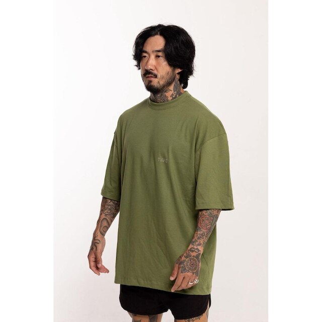 Camiseta Isso Oversized Thpe
