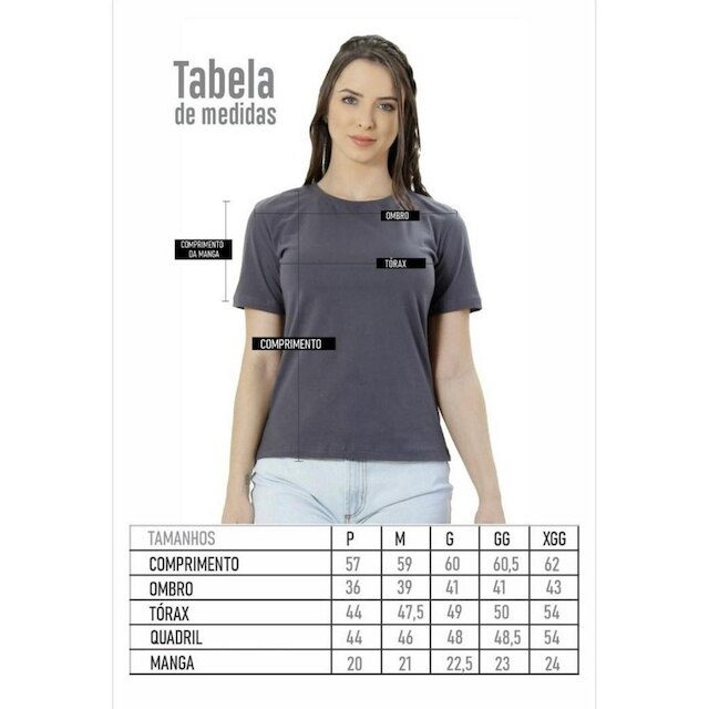Camiseta Ixória Básica Feminina Gola Redonda Vermelha