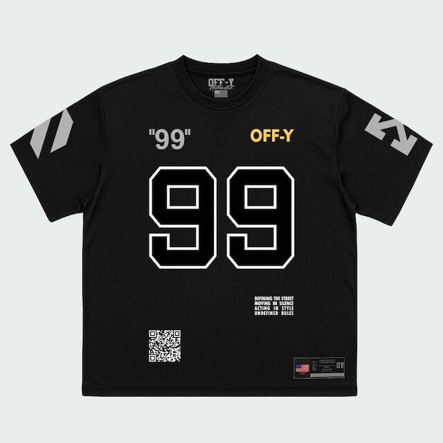 Camiseta Jersey Oversized 99 Streetwear Unissex Algodão Premium