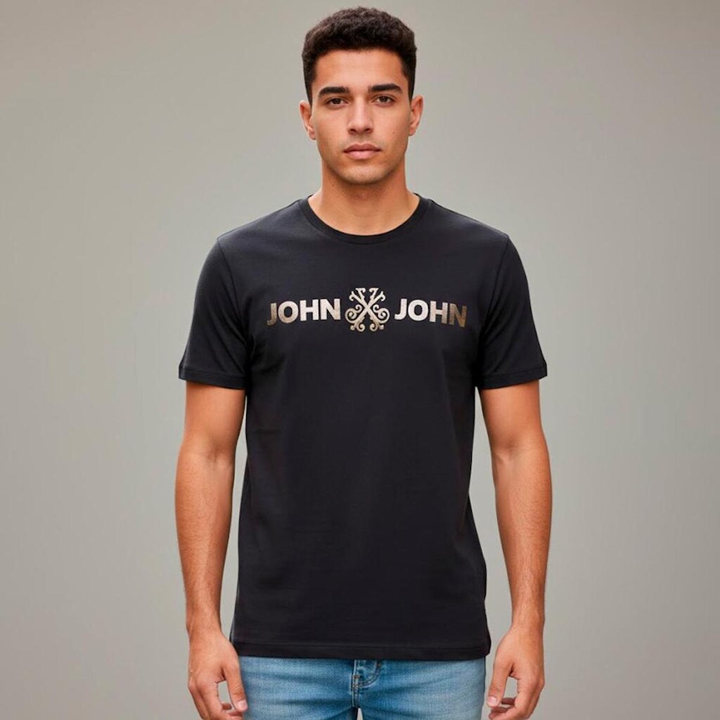 Camiseta John John Basic Foil Masculino