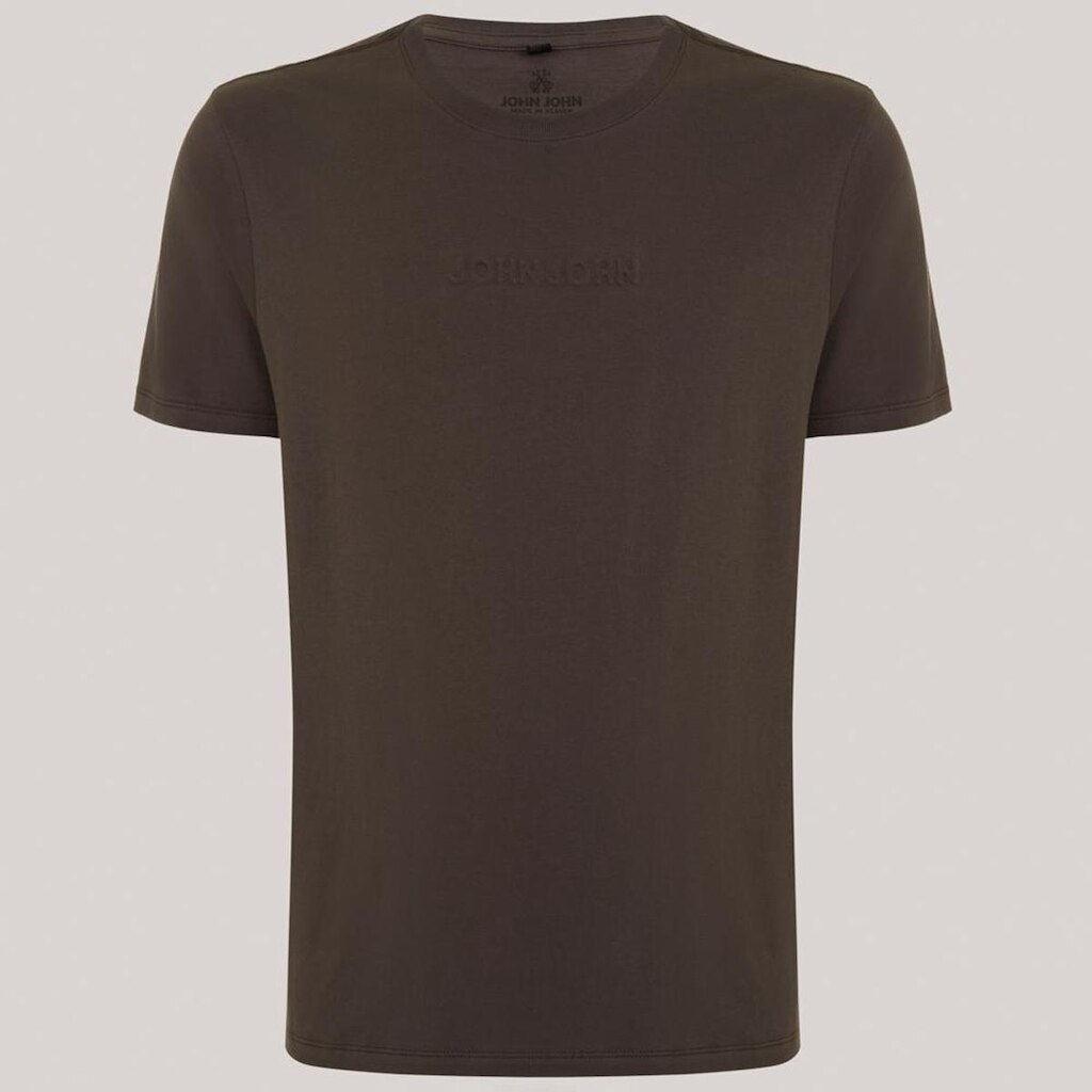 Camiseta John John Regular Embossed Masculino