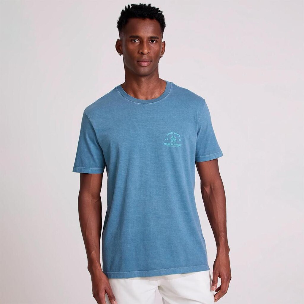 Camiseta John John Trademark Stone Masculino