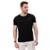 Camiseta John Pull Masculina Algodão Casual Moderno - Preto