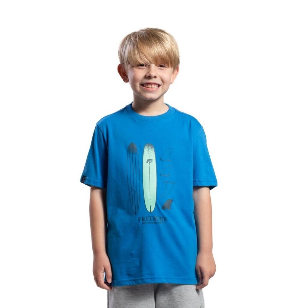 Camiseta Juvenil Big Board Azul