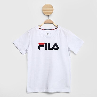 Camiseta Juvenil Fila Letter - Unissex
