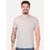 Camiseta King & Joe Masculina Pima Touch Logo Peito Caqui Claro CA.25.601 00158 - Cáqui