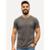 Camiseta King & Joe Masculina Signature Circle Estonada Peito Cinza - Cinza