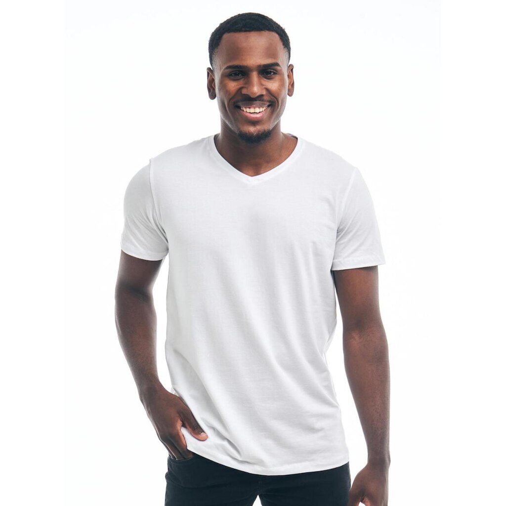 Camiseta Konoa Gola V Algodão Premium Egípcio