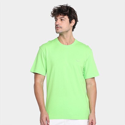 Camiseta Lacoste Básica Masculina - Masculino