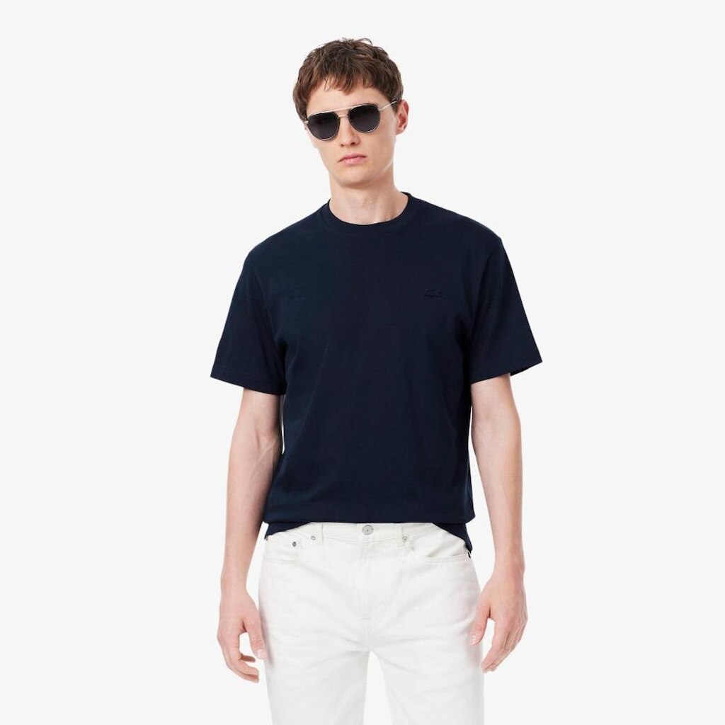 Camiseta Lacoste Bordada Masculina