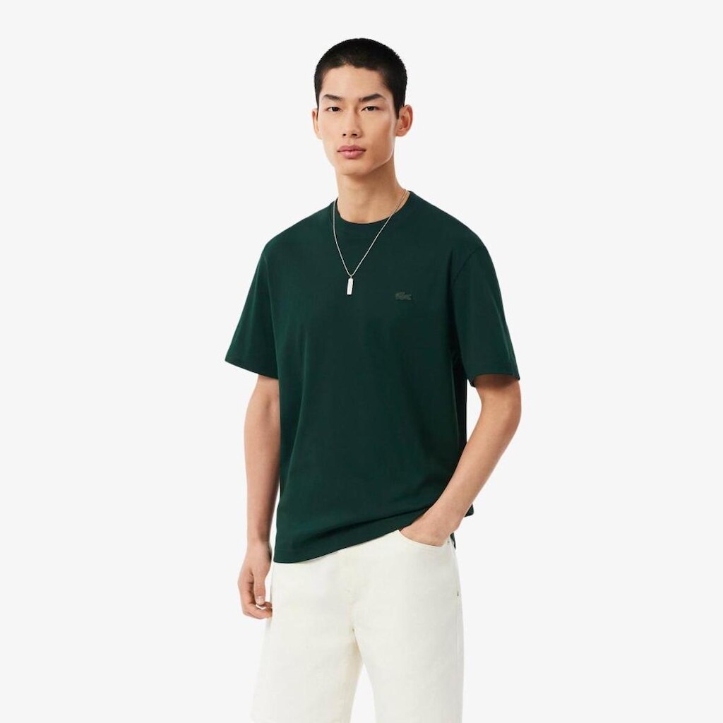 Camiseta Lacoste Bordada Masculina