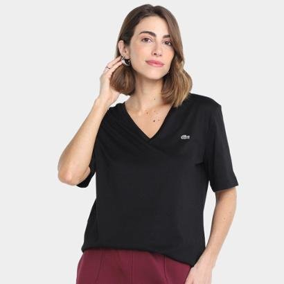 Camiseta Lacoste Casual Feminina - Feminino