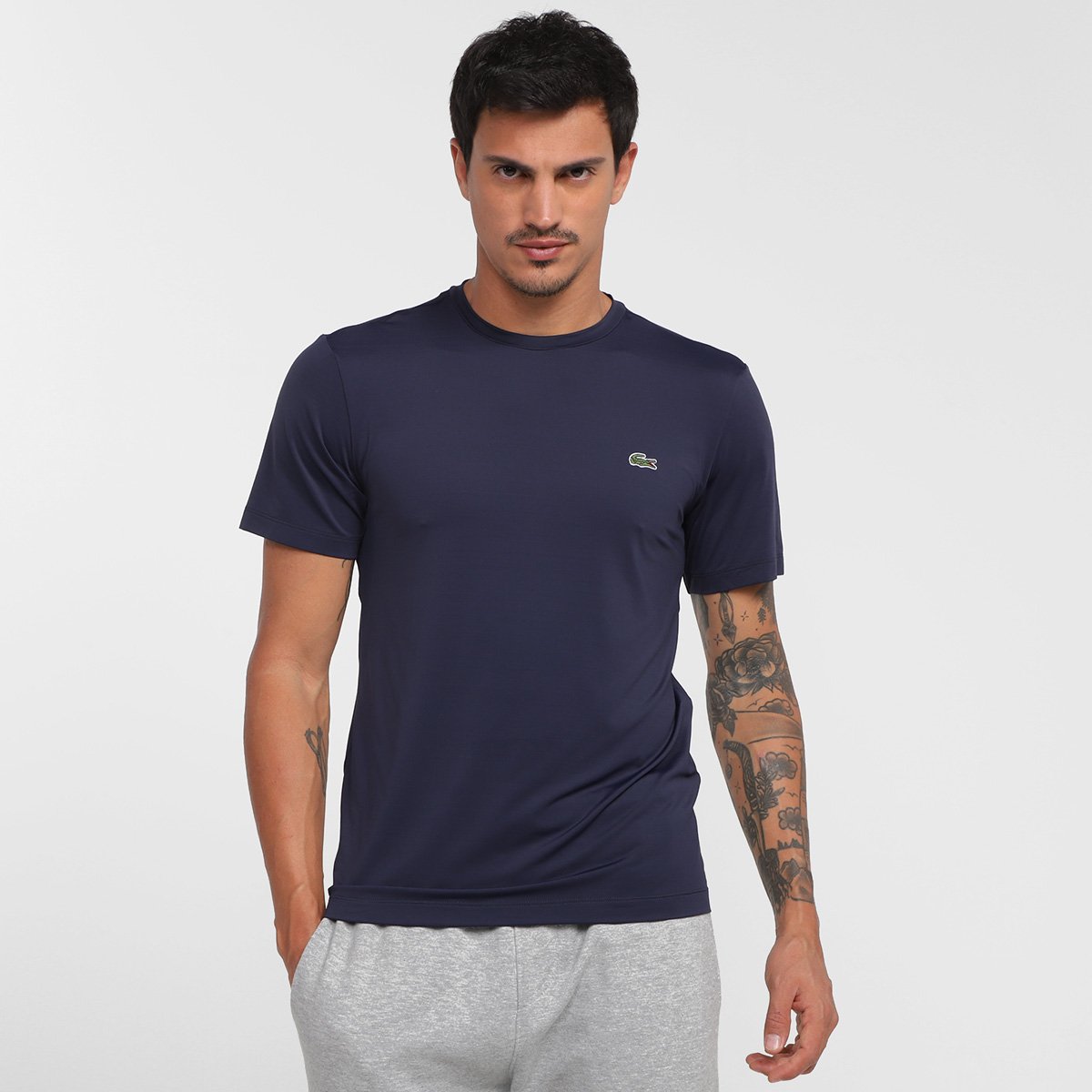 Camiseta Lacoste Sport Masculina - Marinho é ruim? Camiseta Lacoste Sport Masculina - Marinho é boa?
