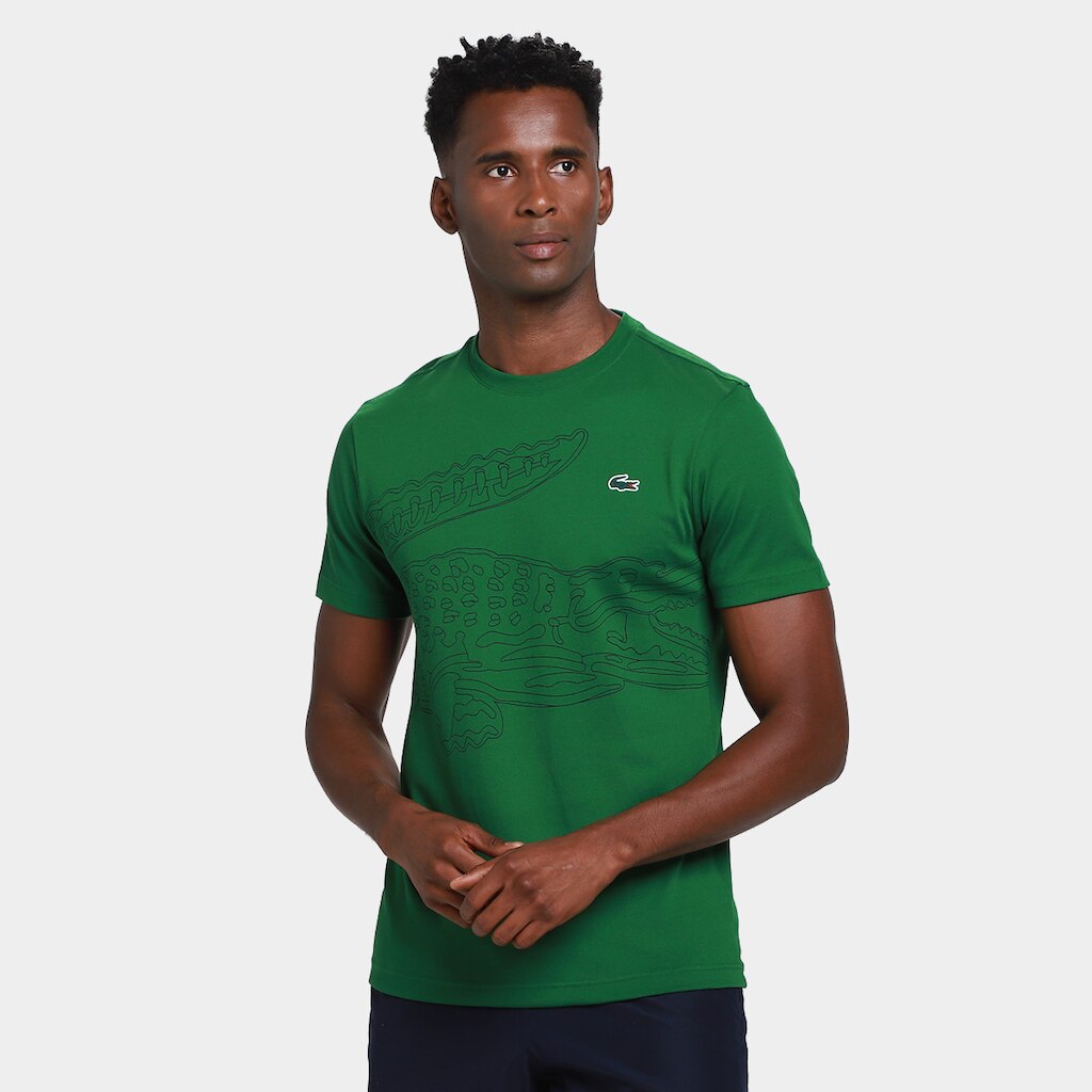 Camiseta Lacoste Turtle Neck Masculina