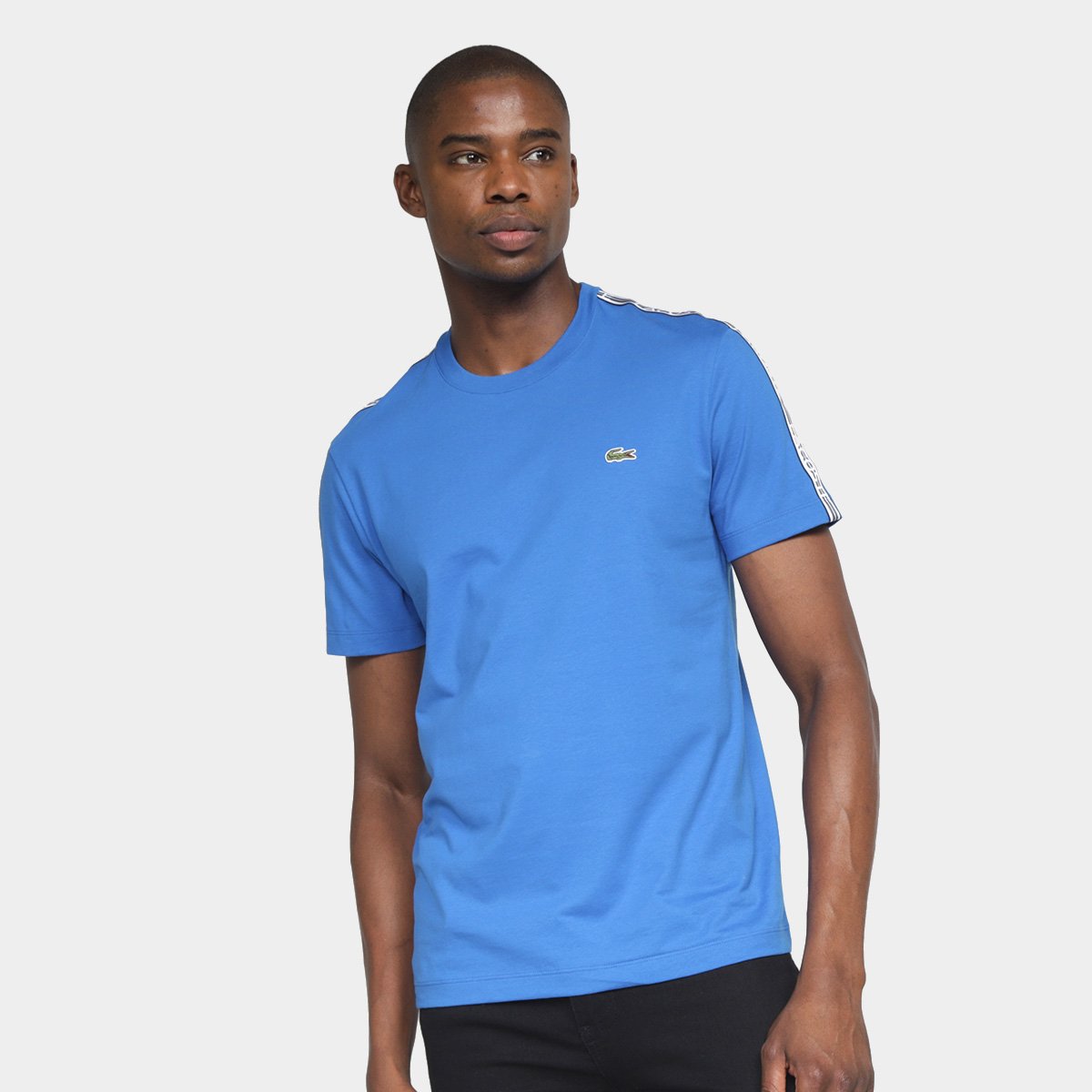 Camiseta Lacoste XVIII Masculina - Azul é ruim? Camiseta Lacoste XVIII Masculina - Azul é boa?