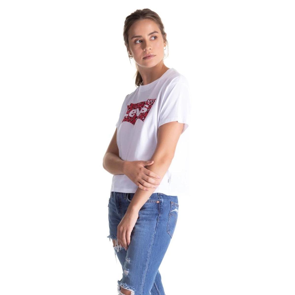 Camiseta levis batwing feminina Clearance