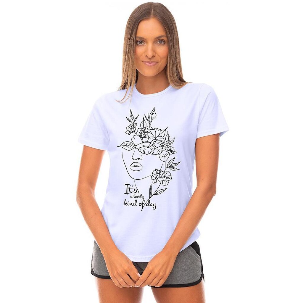 Camiseta Longline Feminina MXD Conceito Estampas Dia a Dia Fitness