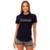 Camiseta Longline Feminina MXD Conceito Estampas Treino Hard Dia a Dia Academia - Preto