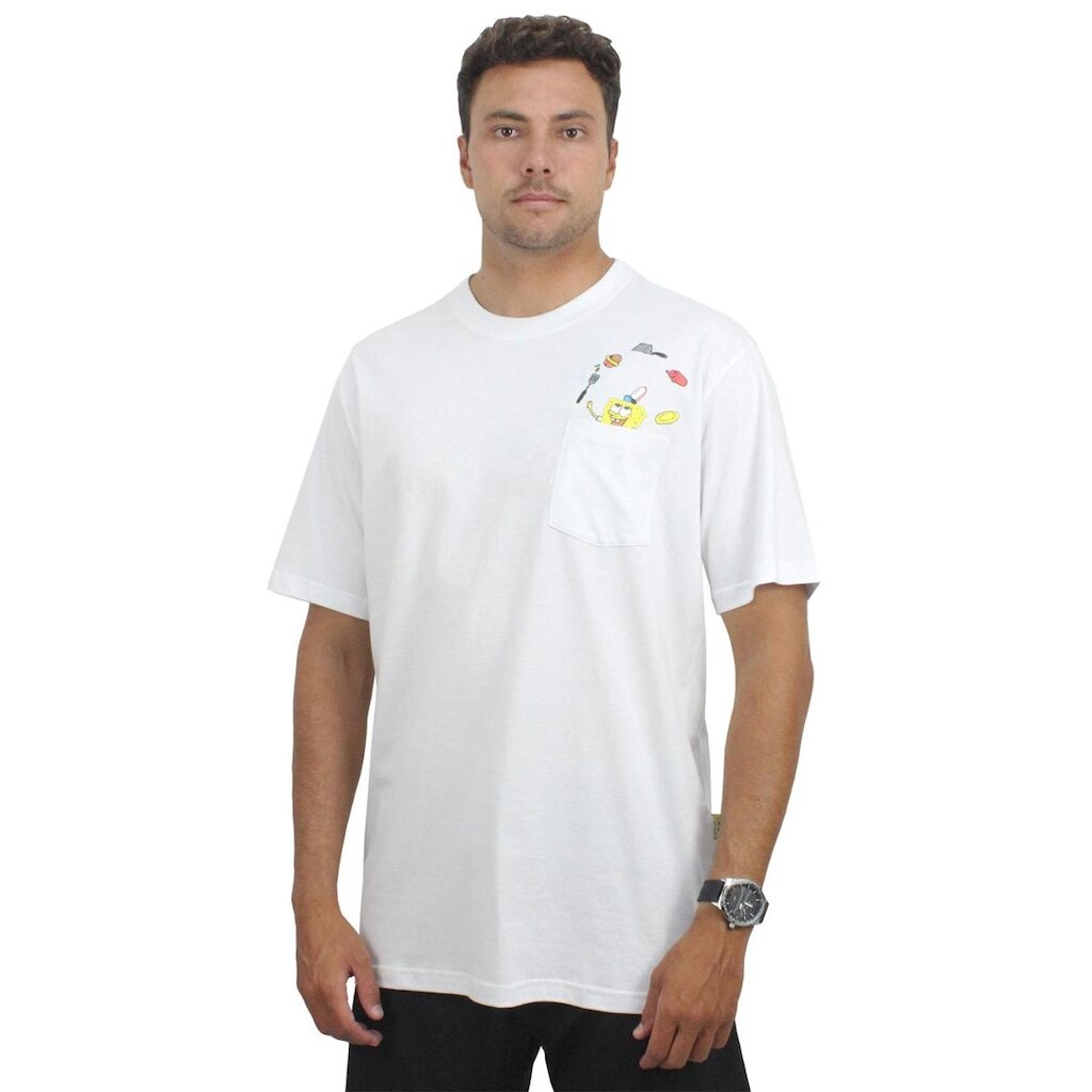 Camiseta Lost x Bob Esponja Masculina