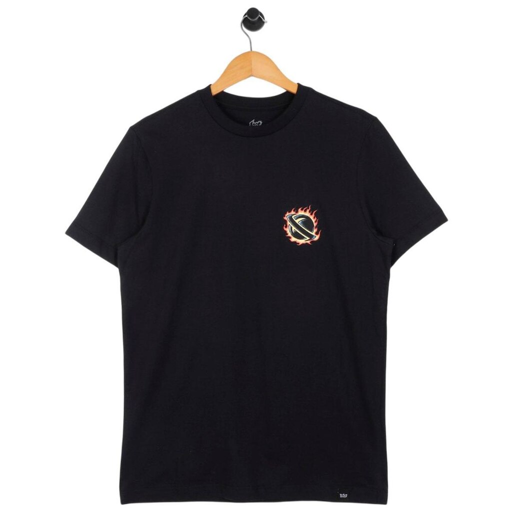 Camiseta Lost You Work I Skateboard Preto