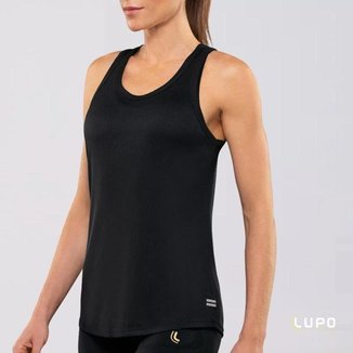 Camiseta Lupo LSport AF Regata Basic Run Feminina - Preta