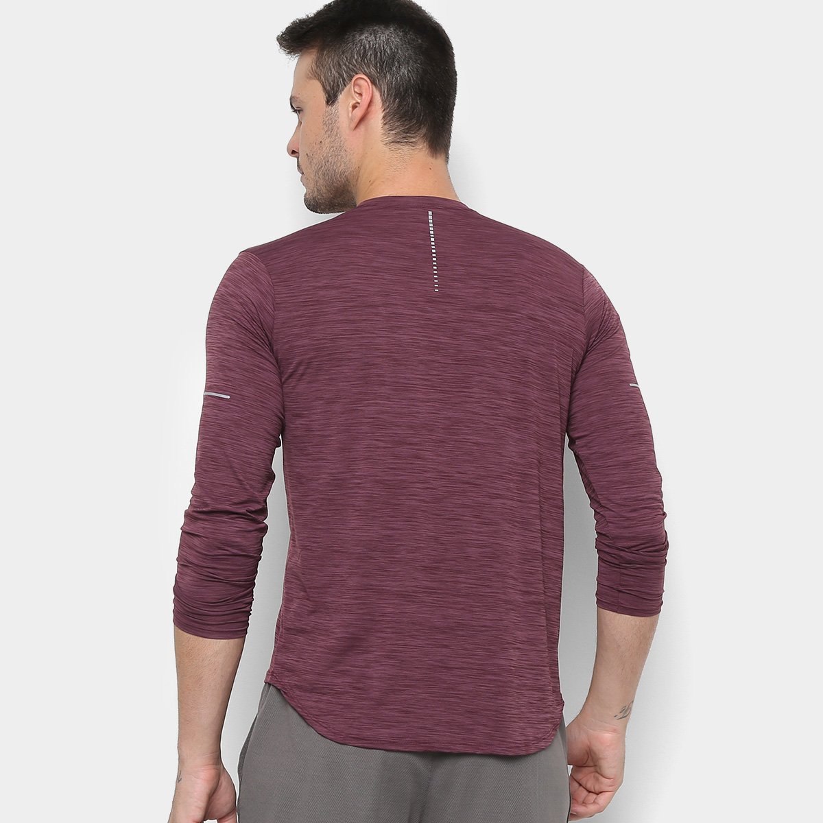 camiseta poliamida manga longa