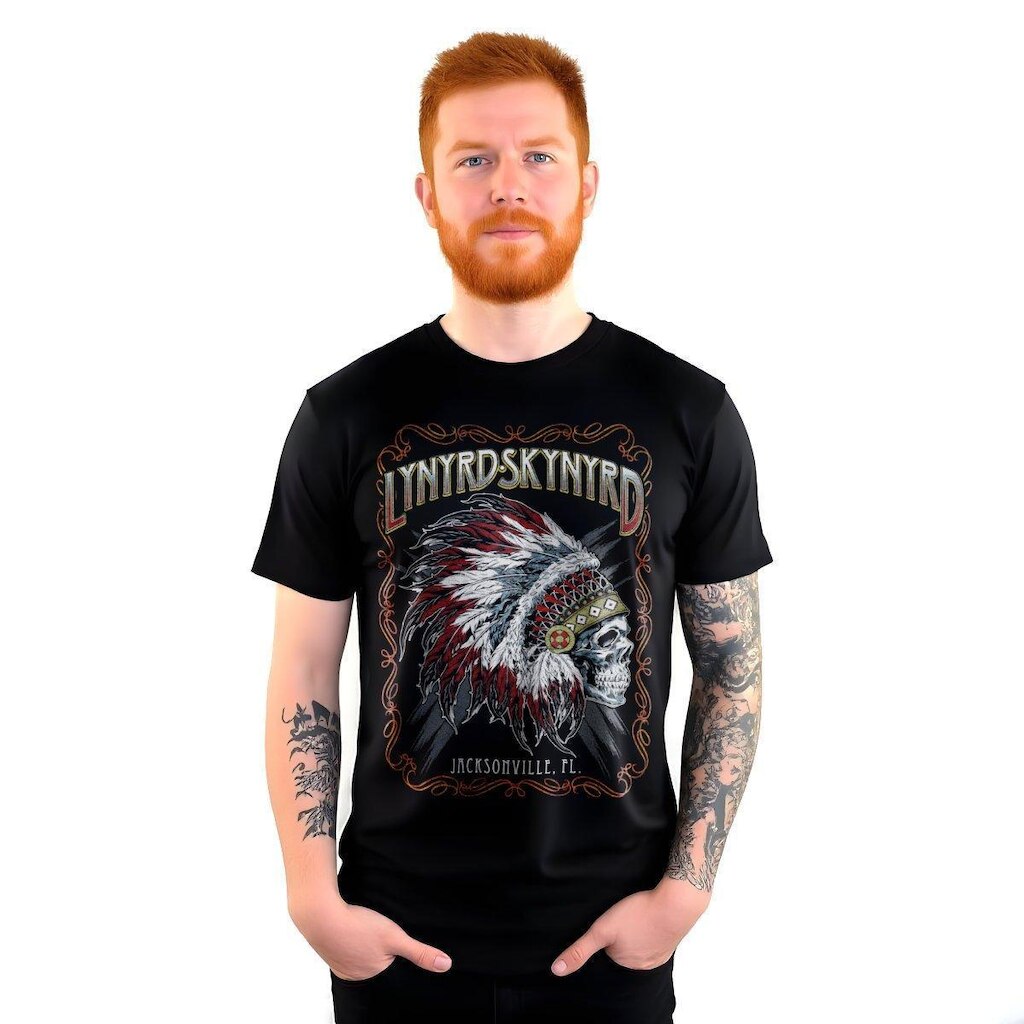 Camiseta Lynyrd Skynyrd – Tour Brasil 2026