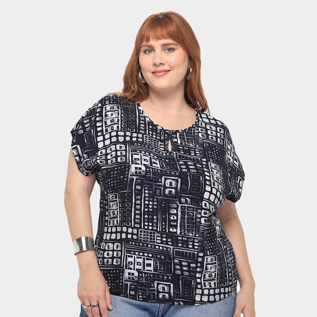 Camiseta Maelle Plus Size feminino 15401