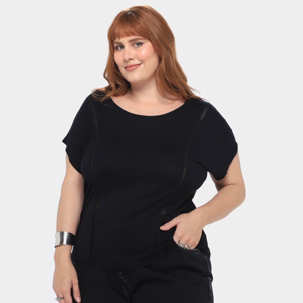 Camiseta Maelle Plus Size feminino 15402