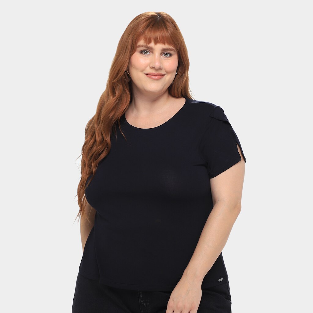 Camiseta Maelle Plus Size feminino 15406