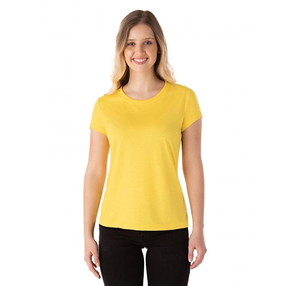 Camiseta Malha Fria Baby Look Básica Lisa para Uniformes Menor preço em Camiseta Malha Fria Baby Look Básica Lisa para Uniformes