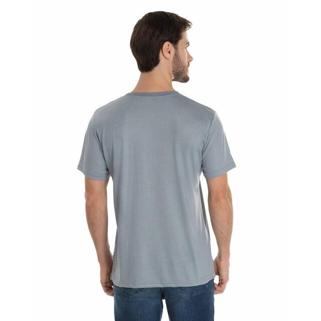Camiseta Malha Fria Masculina Básica Lisa para Uniformes