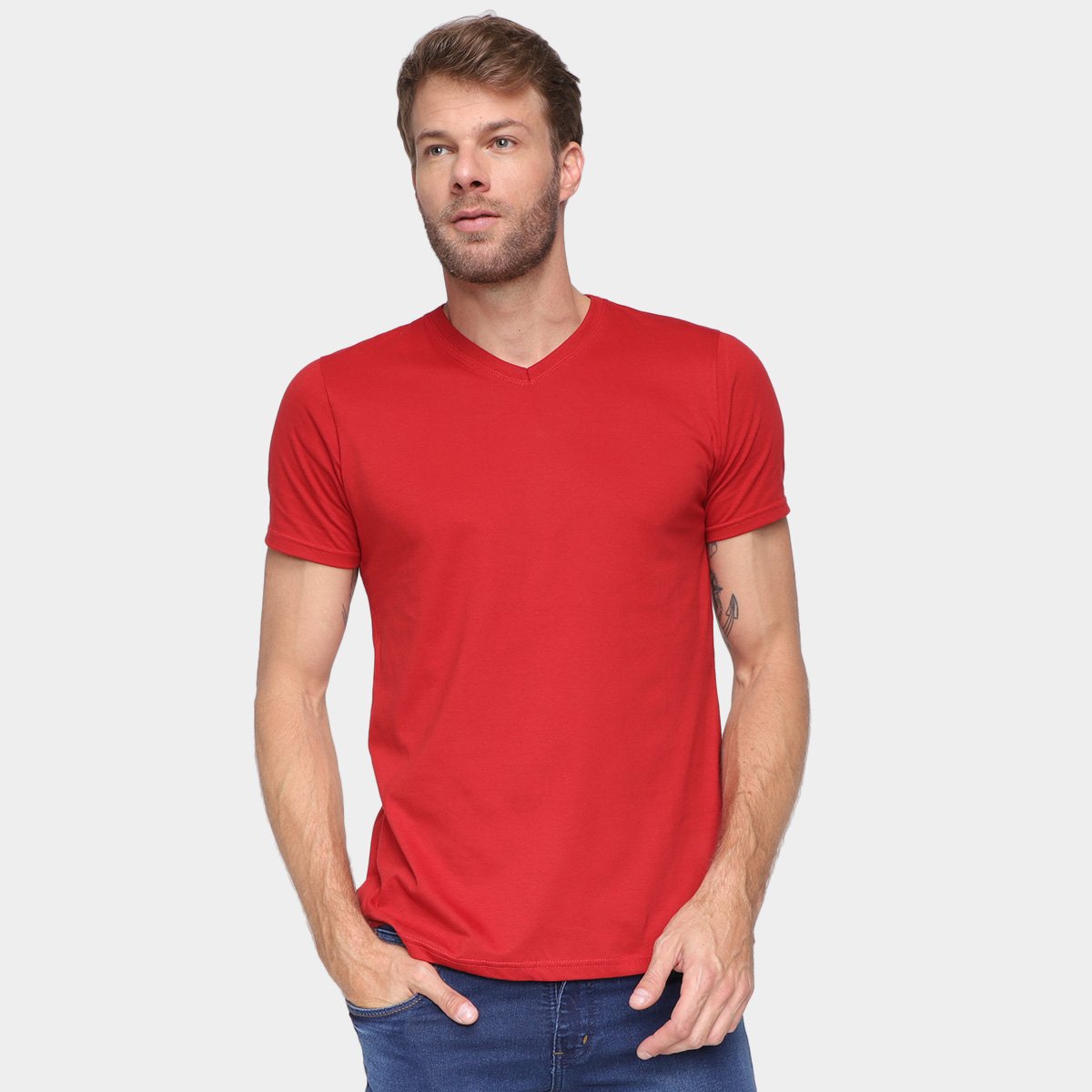 Camiseta Malwee Básica Masculina - Vermelho é ruim? Camiseta Malwee Básica Masculina - Vermelho é boa?