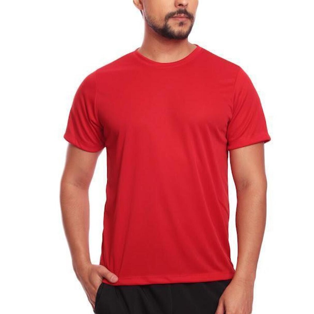 Camiseta Manga Curta Dry Proteção Uv Masculina