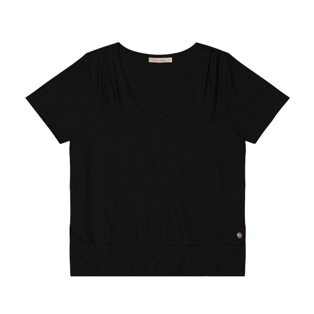Camiseta Manga Curta Feminino Endless E14142