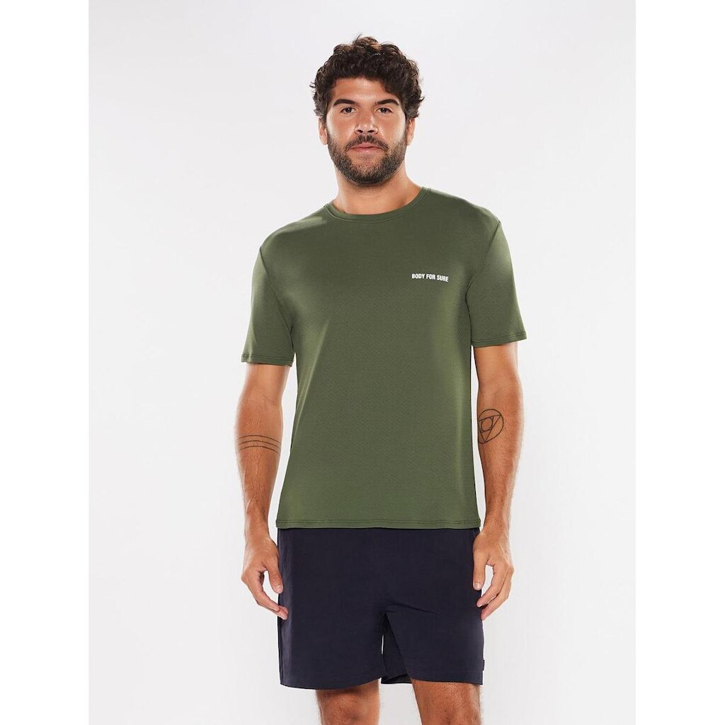 Camiseta Manga Curta Lisa Essentials Masculino