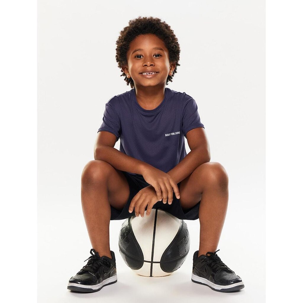 Camiseta Manga Curta Lisa Kids BODYFORSURE
