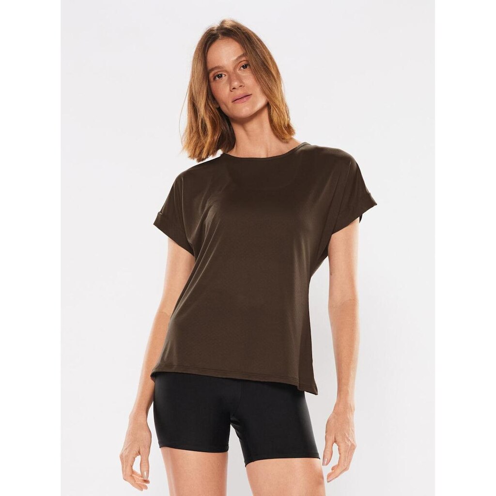 Camiseta Manga Curta Lisa Push