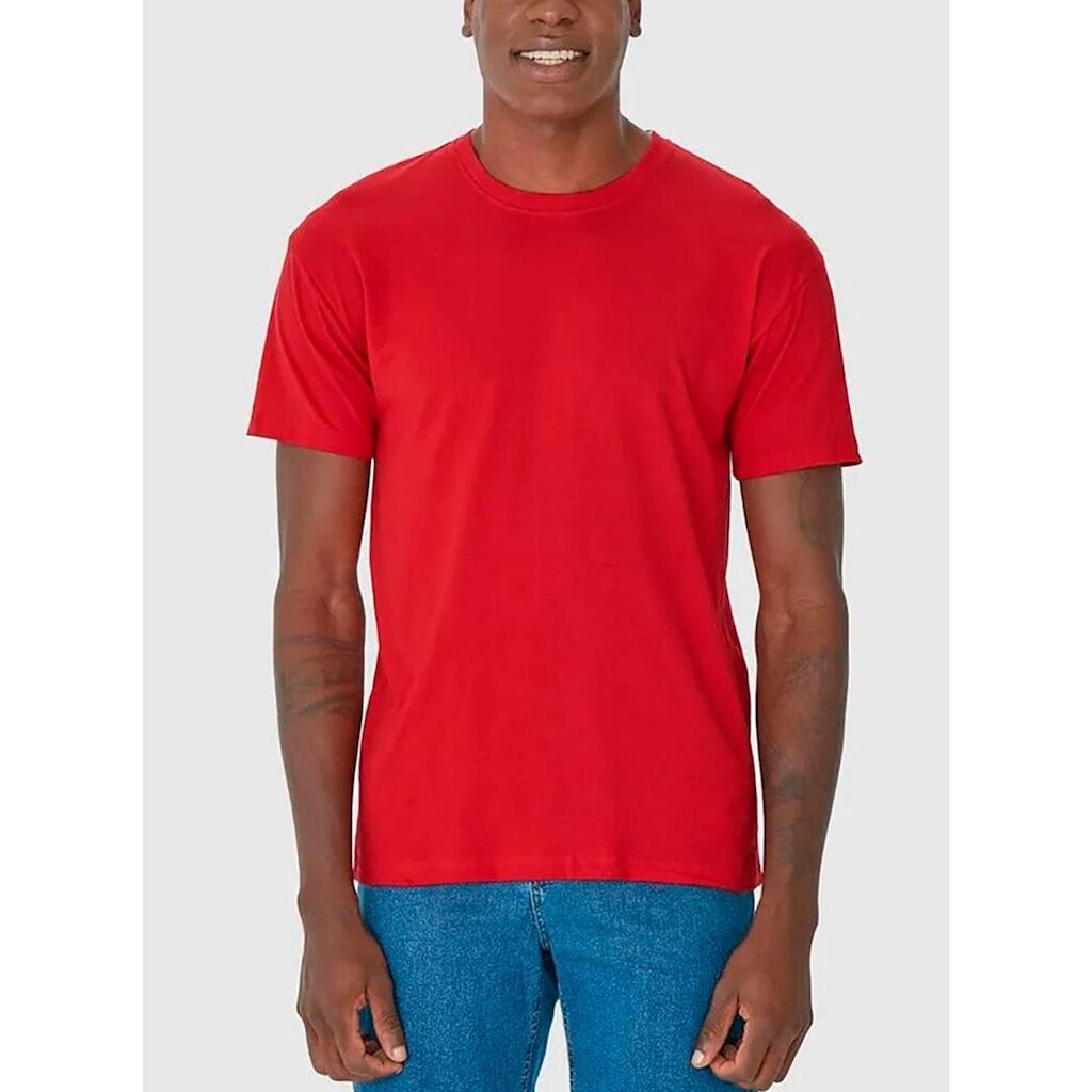 Camiseta Manga Curta Malwee 1000004423 Masculina Gola Redonda Algodão T. P/XGG