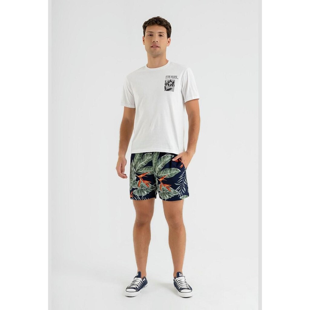 Camiseta Manga Curta Masculina em Meia Malha The Philippines