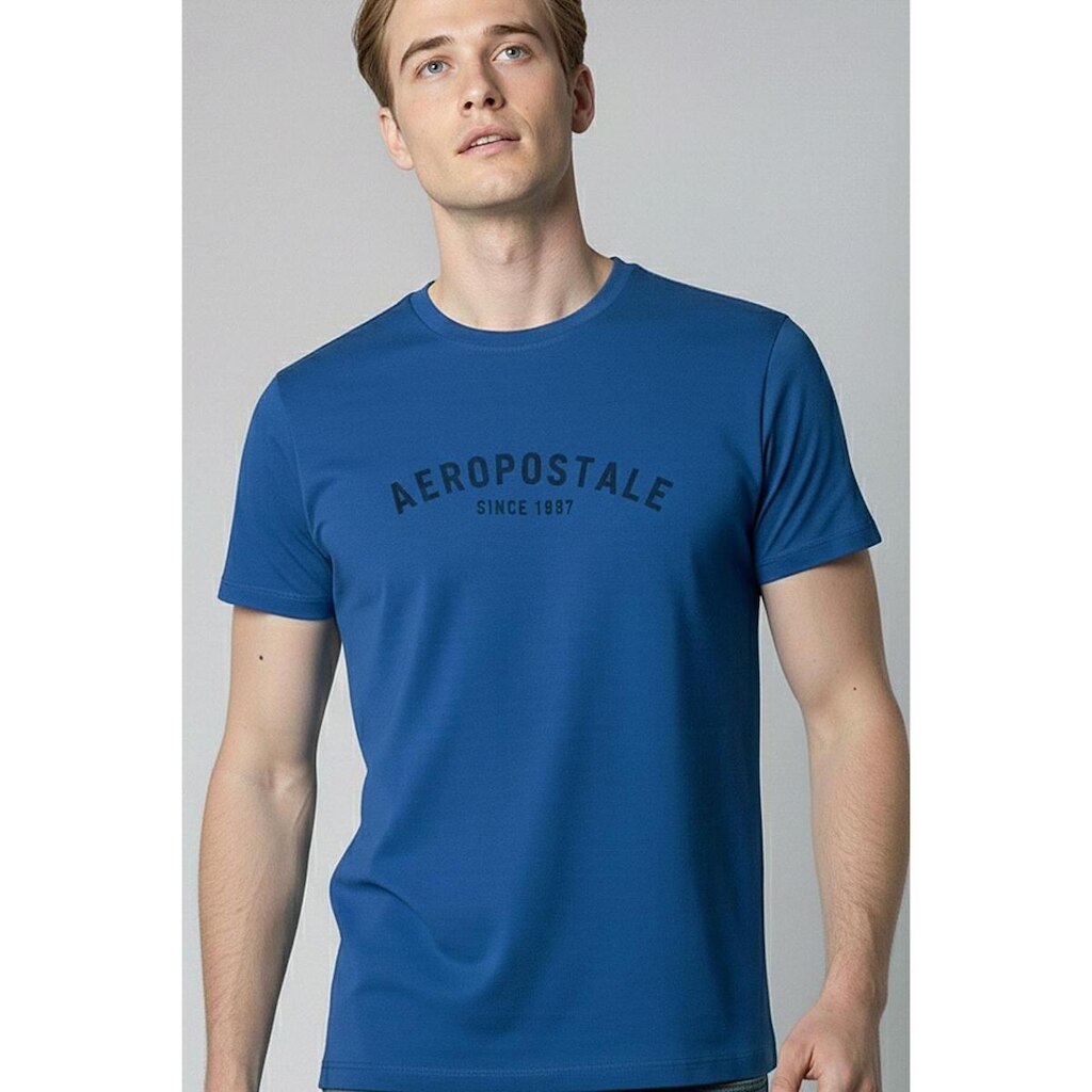 Camiseta Manga Curta Masculina Silkada Aéropostale