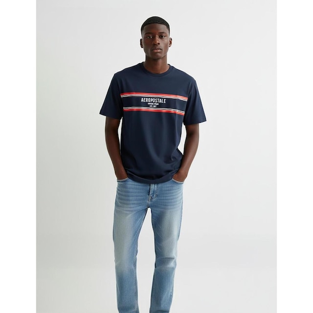 Camiseta Manga Curta Masculina Silkada Aéropostale