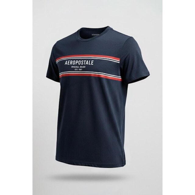 Camiseta Manga Curta Masculina Silkada Aéropostale