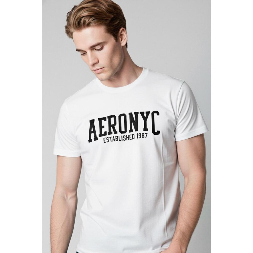 Camiseta Manga Curta Masculino Aéropostale