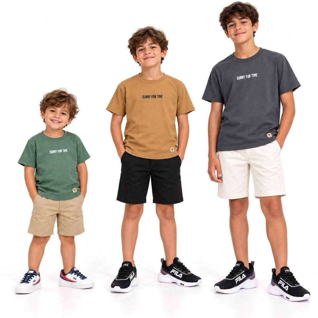Camiseta manga curta Sunny Fun Time Have Fun
