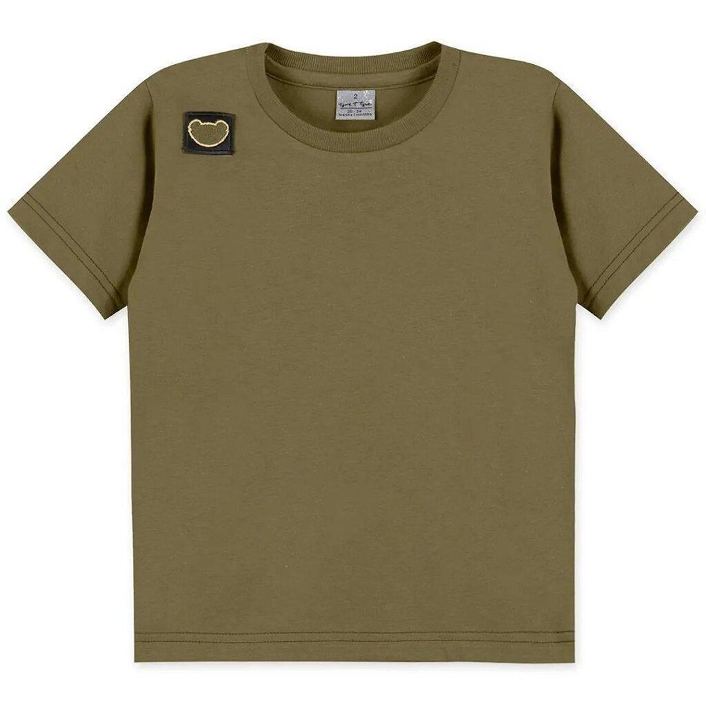 Camiseta Manga Curta Tigor T Tigre New Fun Verde