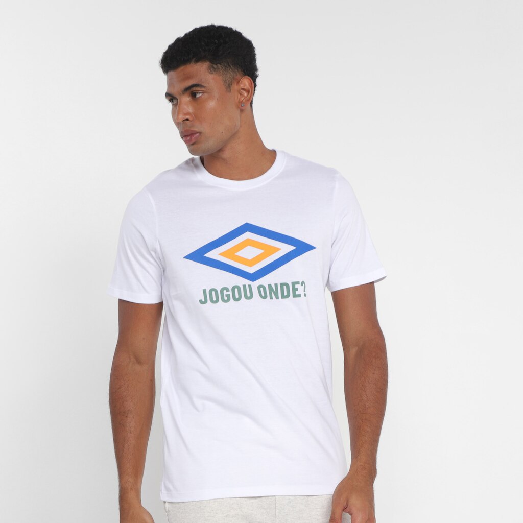 Camiseta Manga Curta Umbro Club Fan Masculina